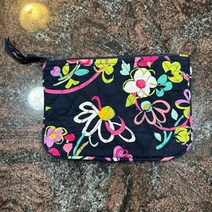 Small Vera Bradley pouch in ribbons print